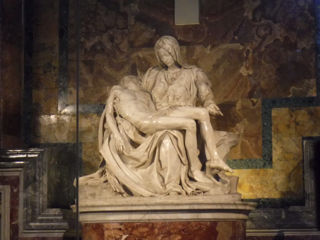 original Pieta, St. Peter's Basilica, Vatican City