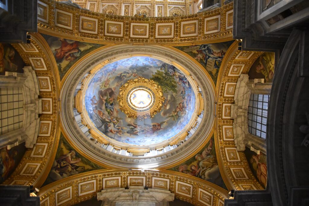 interior St. Peter's Basilica, Vatican City