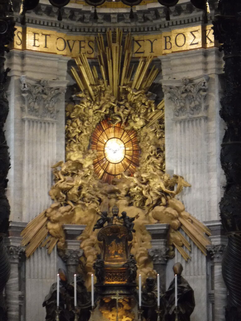 interior St. Peter's Basilica, Vatican City