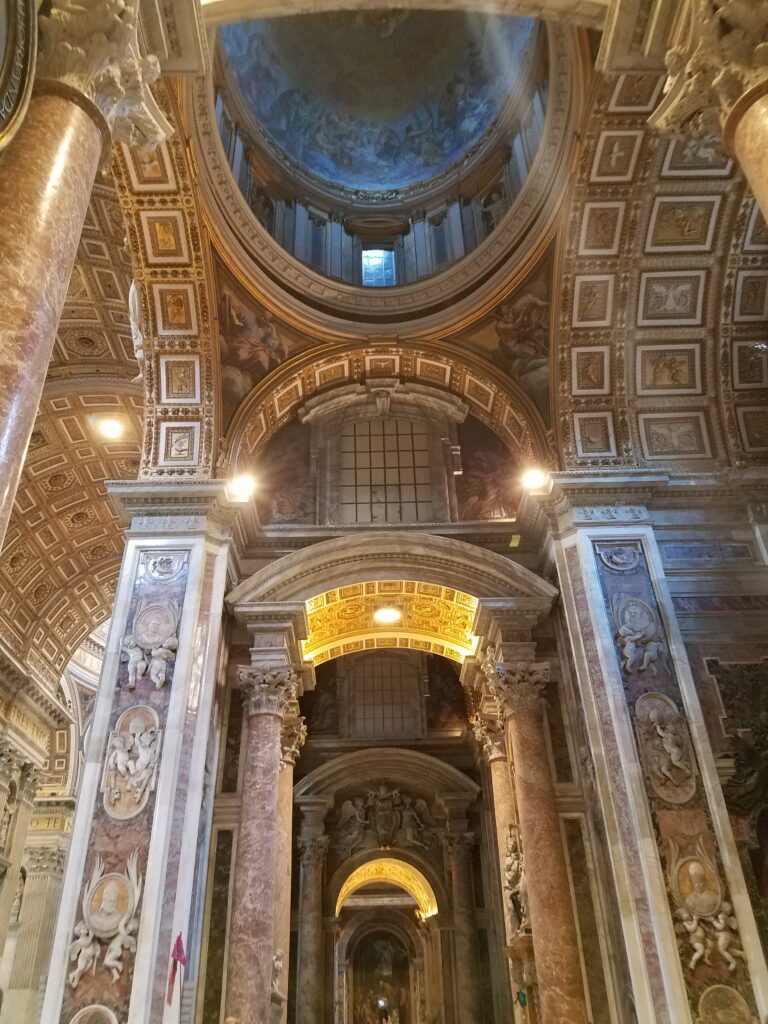 interior St. Peter's Basilica, Vatican City